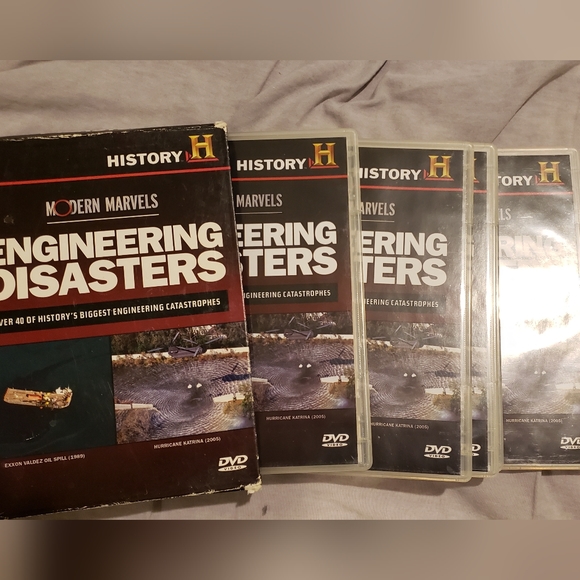 MODERN MARVELS: ENGINEERING DISASTERS DVD box set used. - Picture 3 of 5